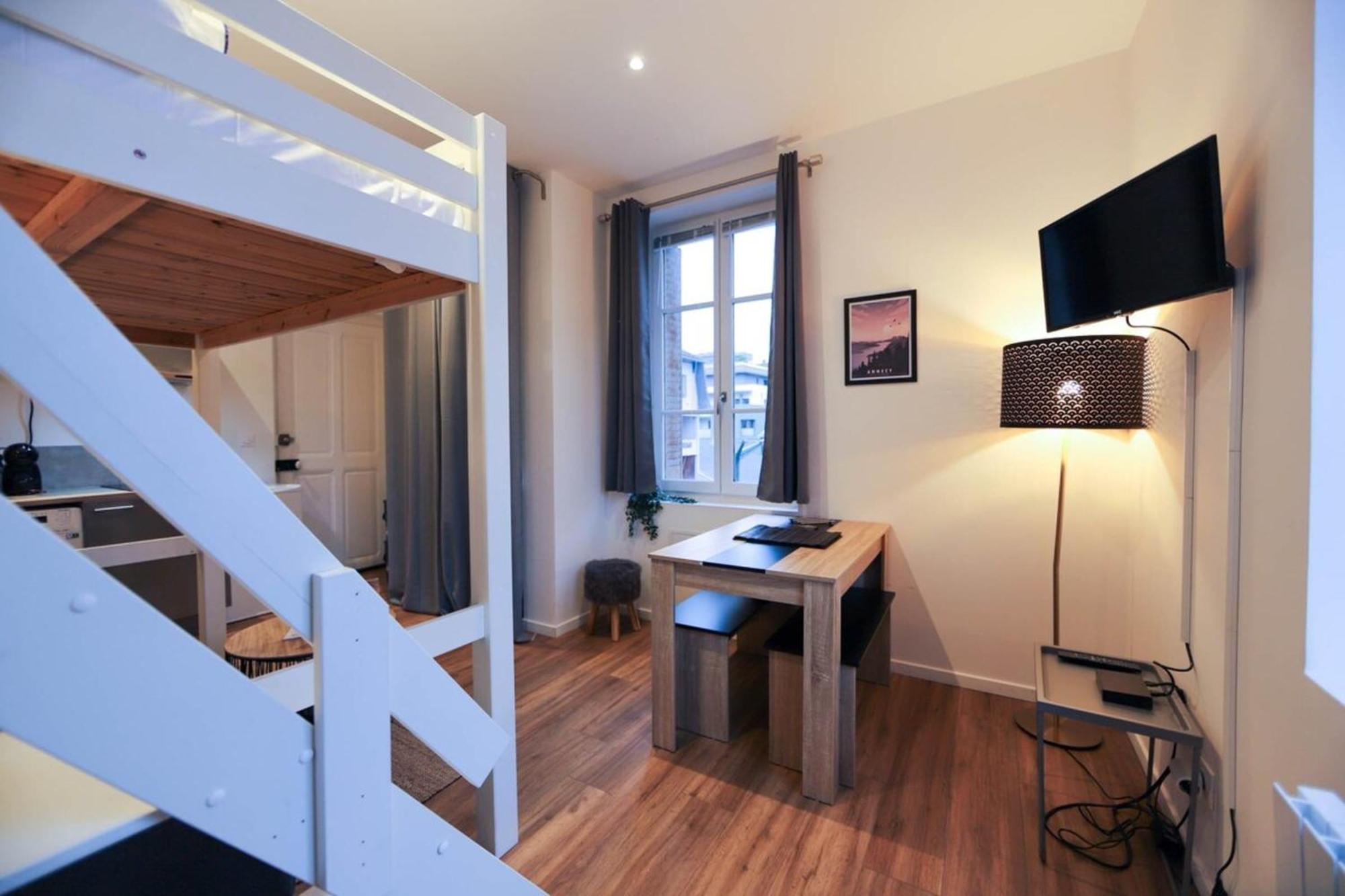 Le Petit Plus - Studio Confortable Avec Parking Lejlighed Annecy Eksteriør billede